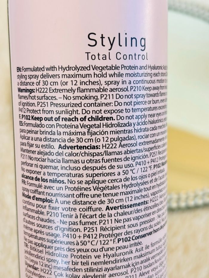 Hairspray Total Control Dr. CTuna Farmasi - photo numéro 4