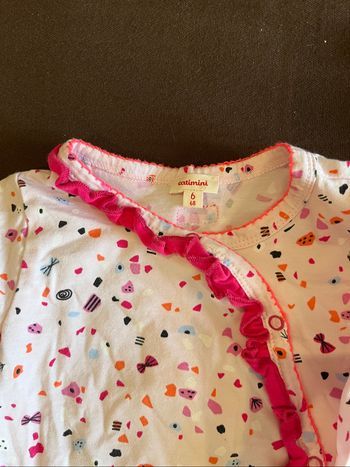 Lot de 6 vêtements de petite fille