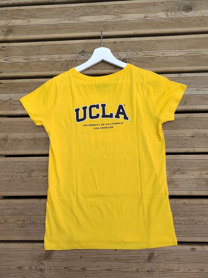T-shirt Femme Université UCLA Jaune – Taille 36 / S – Très Bon État - photo numéro 5