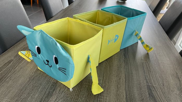 Boîtes de rangement. Caisses en toile - photo numéro 2