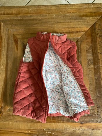 Veste velour sans manche Lola palacios