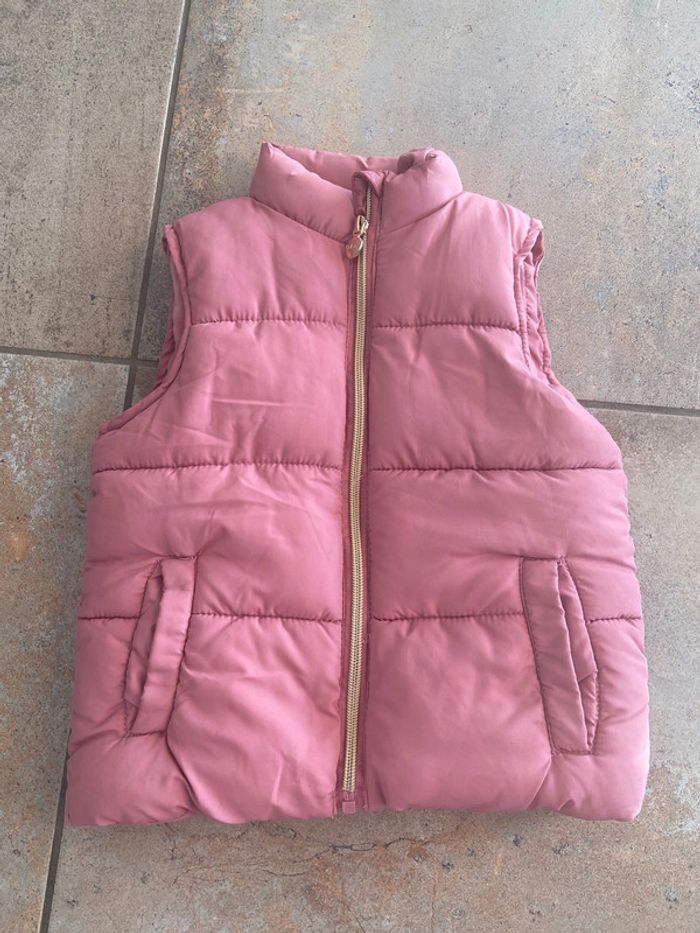 Doudoune sans manches 4 ans