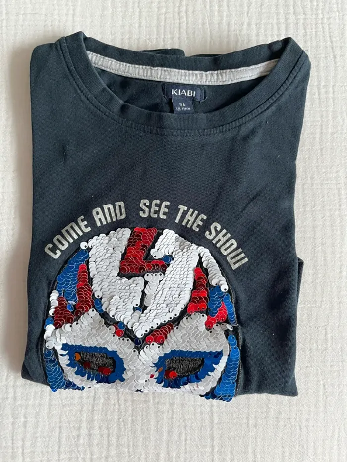 Lot de tee-shirts manches longues garçon Kiabi 8 ans - photo numéro 2