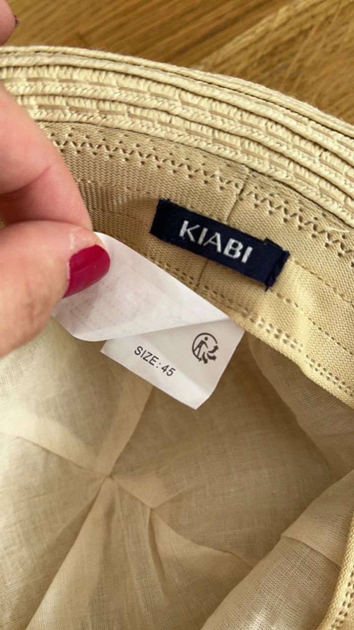 Chapeau de paille bébé kiabi - photo numéro 2