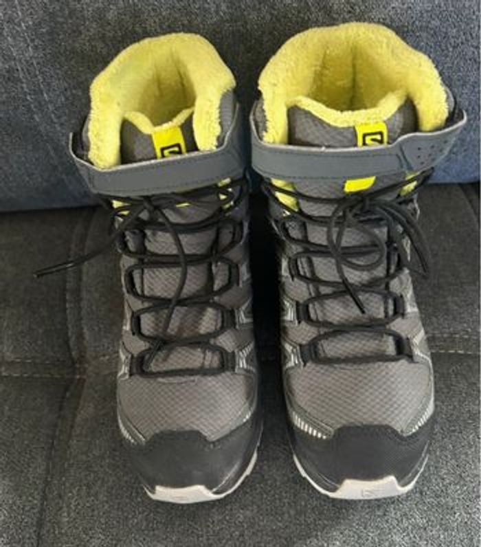 Chaussures montantes fourrure Salomon