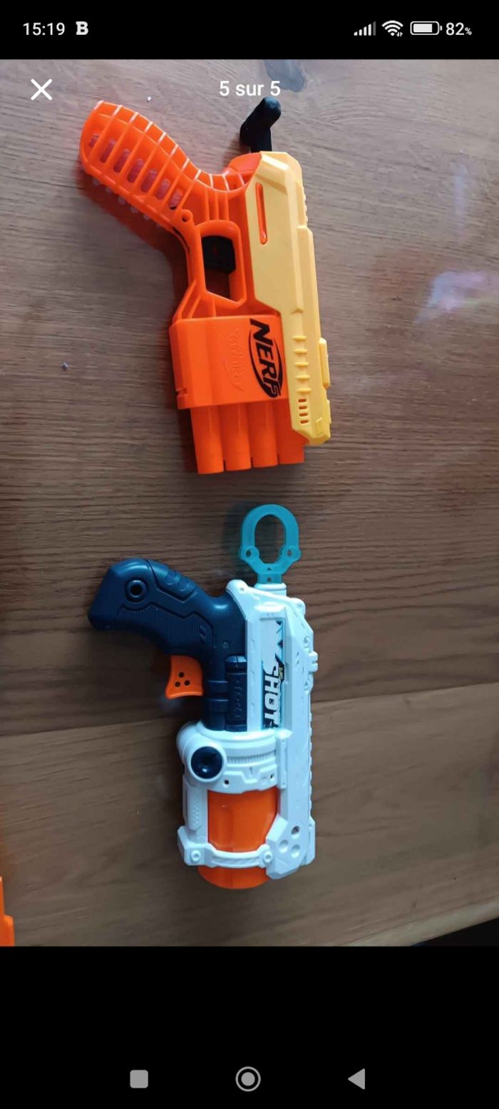 Lot de 6 pistolets Nerf - photo numéro 5