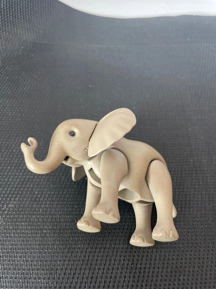 Playmobil lot 2 figurines bébés éléphants éléphanteaux zoo cirque safari animaux sauvages - photo numéro 7