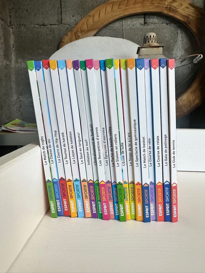 📚✨ Lot livres McDonald’s – Collection complète 2024 “Esprit Sportif” ✨🏅