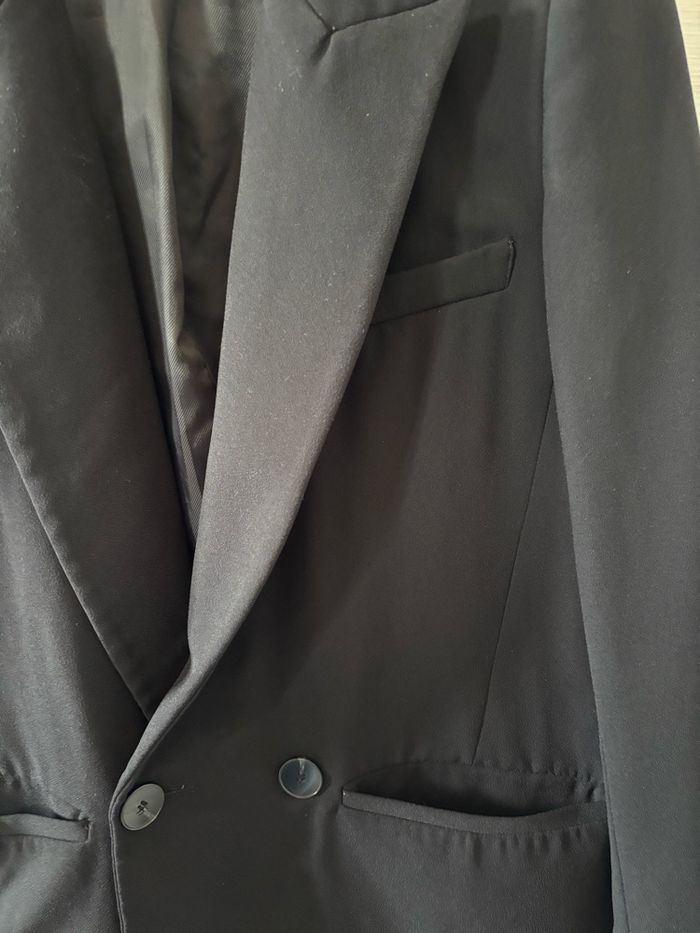 Blazer noir long XS très bon état - photo numéro 3