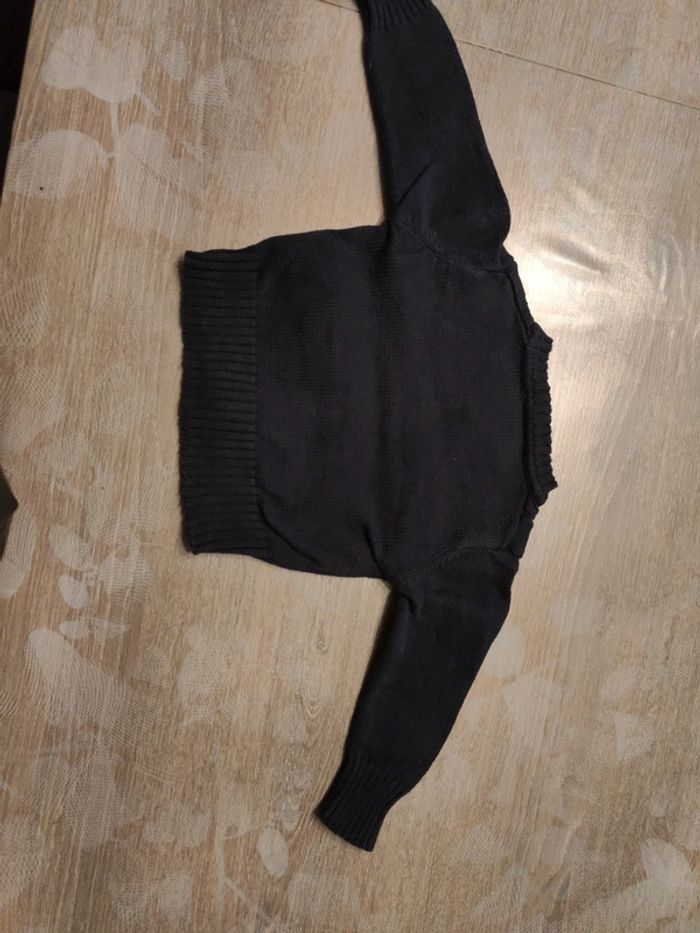 Gillet bleu foncé - photo numéro 2