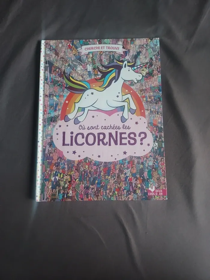 Livre où sont cachées les licornes
