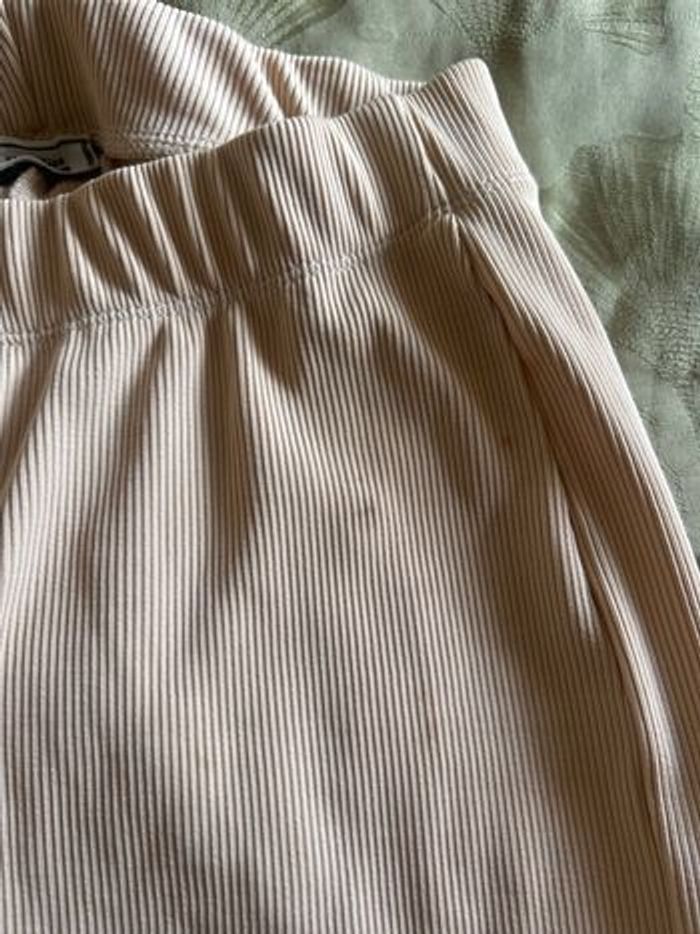 Pantalon évasé beige pimkie - photo numéro 3