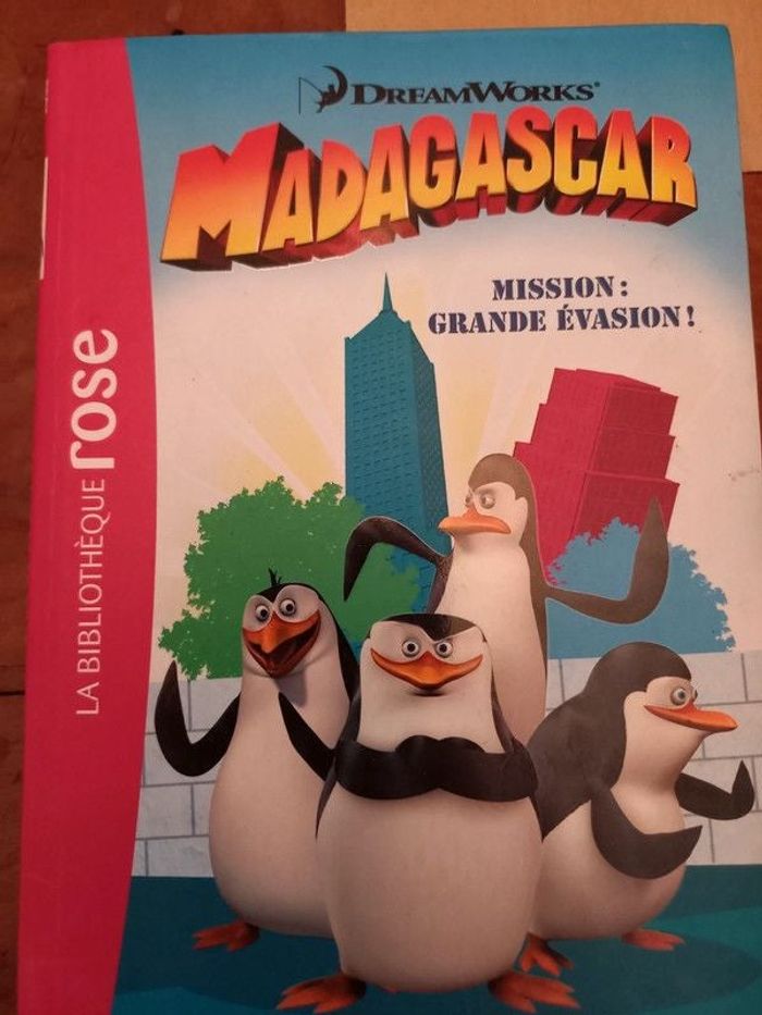 Livre Madagascar Bibliothèque rose