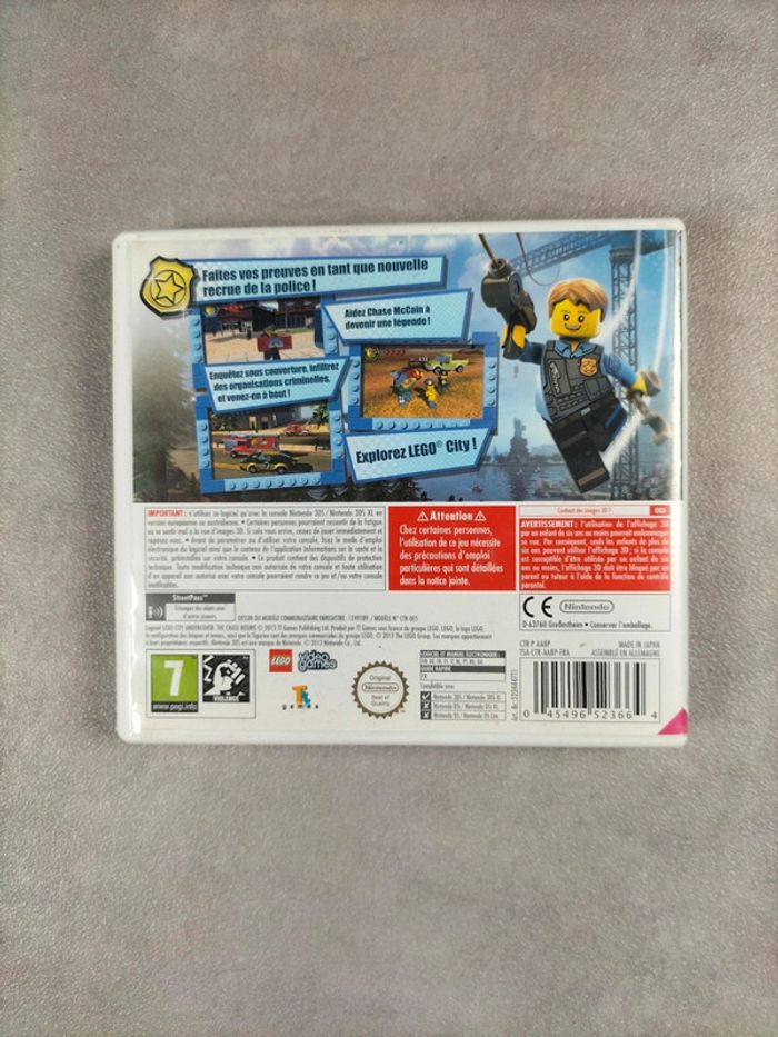 Jeu Nintendo 3DS – Lego City Undercover : The Chase Begins - photo numéro 2