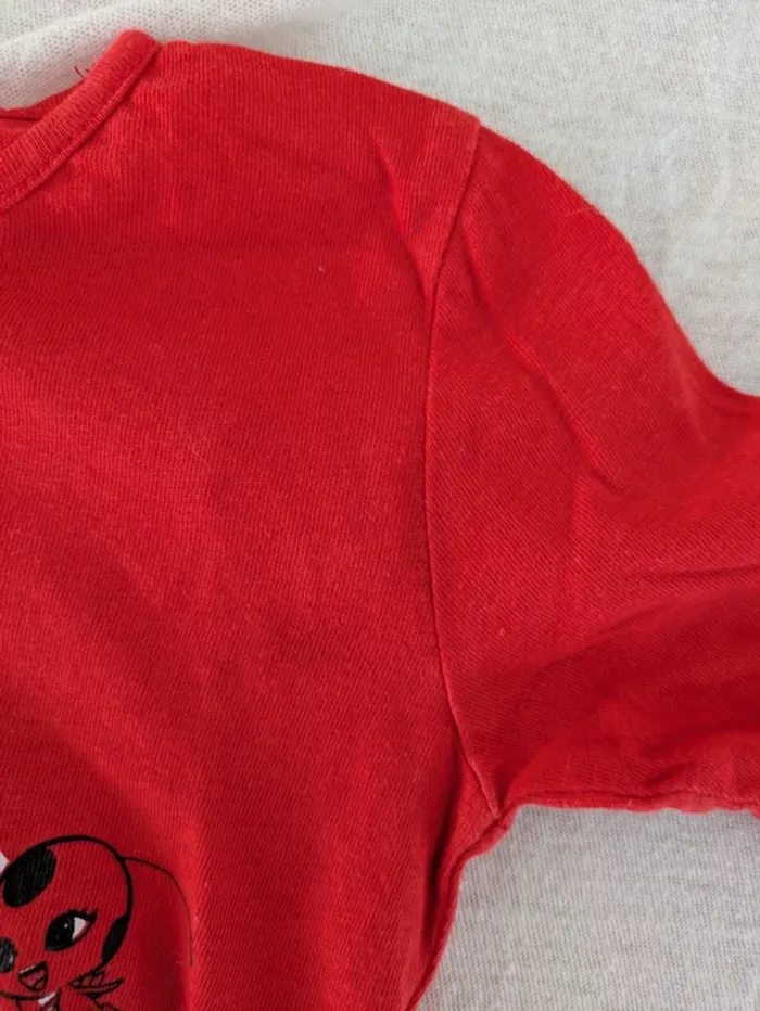 T-shirt manches longues Miraculous Ladybug - 4 ans (Taché / Pour activités 🎨) - photo numéro 5