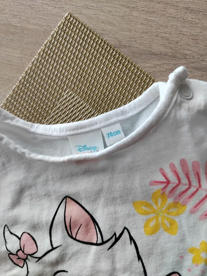 Ensemble été t-shirt + short 74 cm - photo numéro 2