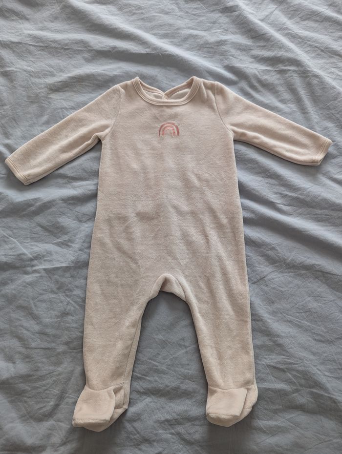 Pyjama velours 6 mois Absorba