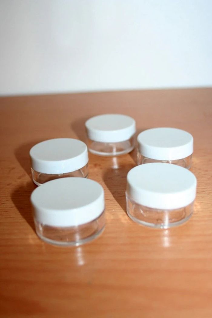 Lot de 5 mini pots neufs