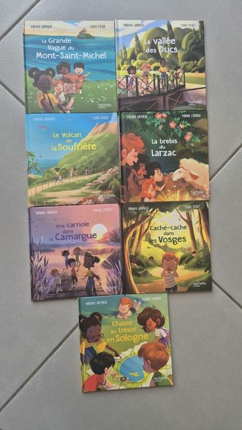 Collection 7 livres les merveilles de France