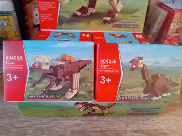 Ensemble complets de dinausaures en légos à construire neufs - photo numéro 4