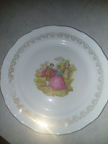 Assiette  vintage