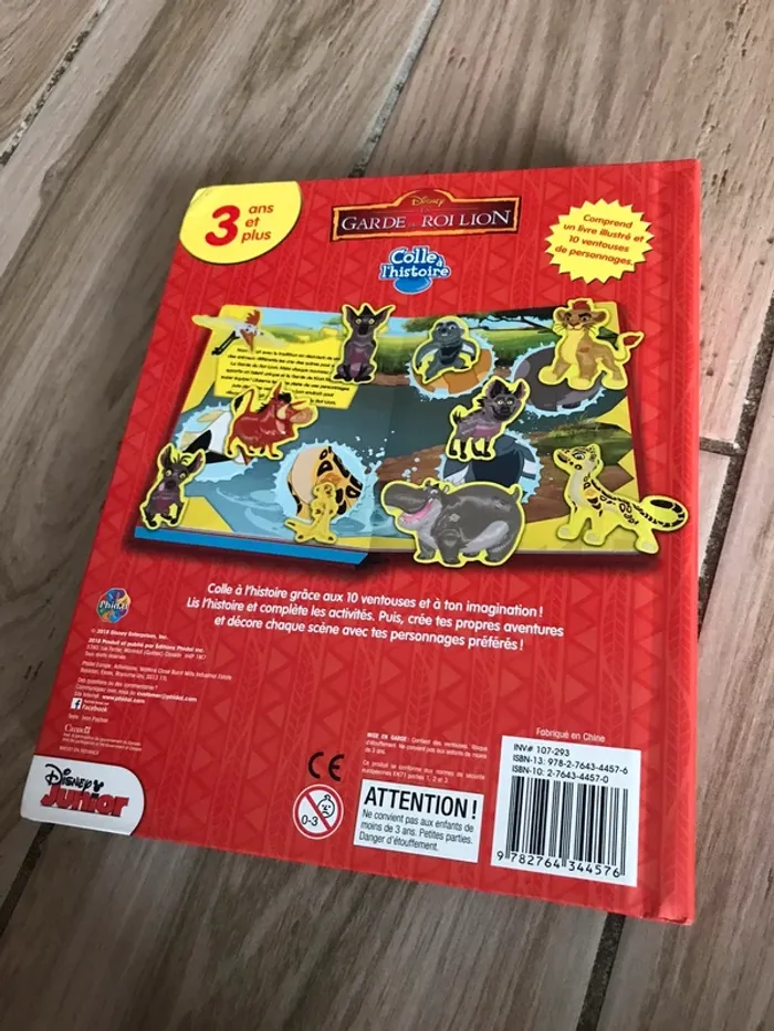 Livre collection Colle l'histoire Disney La Garde du roi lion - photo numéro 6