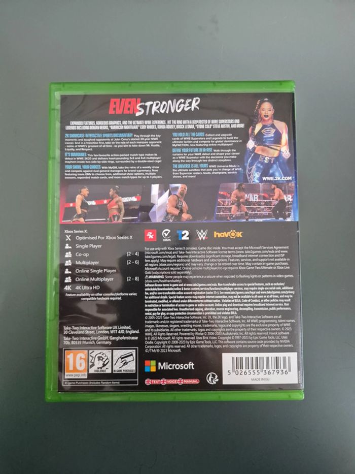 Wwe 2k23 Xbox Series X - photo numéro 2
