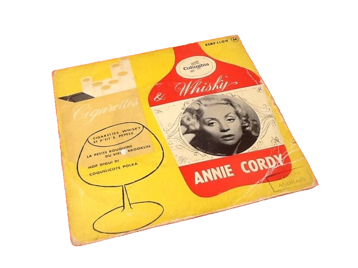 Vinyle 45 tours Annie Cordy Cigarettes & Whisky (1957) - photo numéro 6