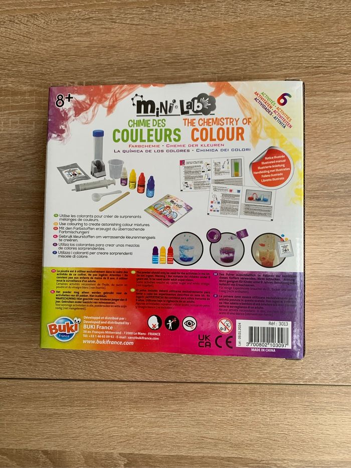 Mini lab - Chimie des couleurs neuf - photo numéro 2