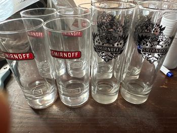 9 verre smirnoff 