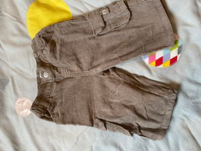 Lot 3 pantalons jeans 6 mois doublé ou velours pour hiver et être au chaud - photo numéro 7