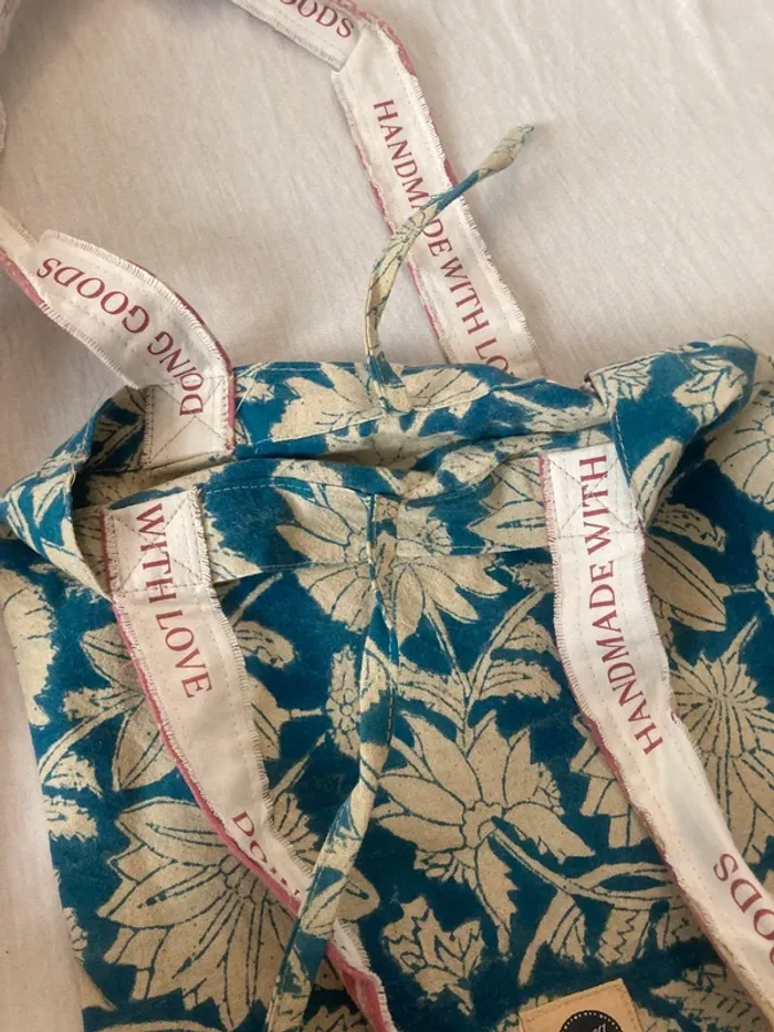 Mini tote bag Doing Goods – Handmade - photo numéro 4