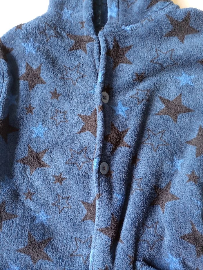 Peignoir robe de chambre à  capuche 11-12 ans - photo numéro 4