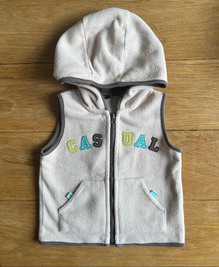Gilet sans manches 18 mois
