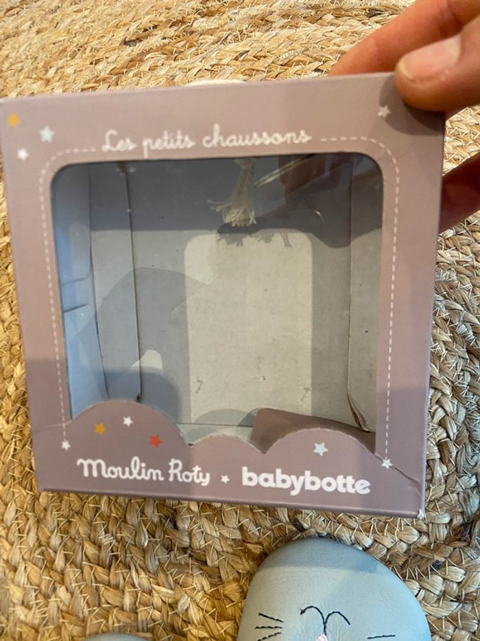 Chaussons bébé fille 6 mois Moulin Roty - photo numéro 4