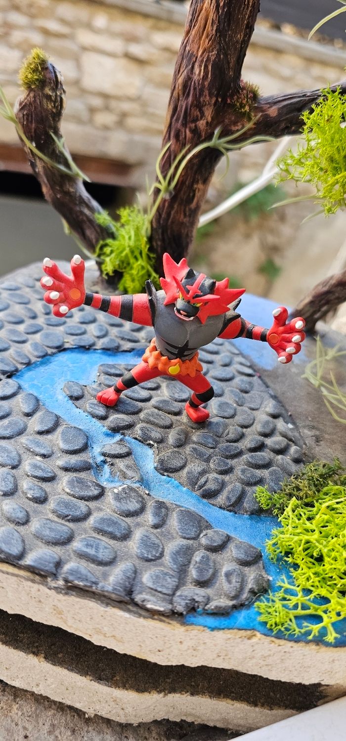 Super figurine Pokemon Nintendo tomy Felinferno - photo numéro 2