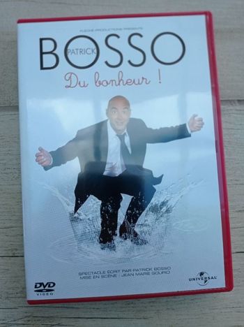 DVD Patrick Bosso "Du bonheur"