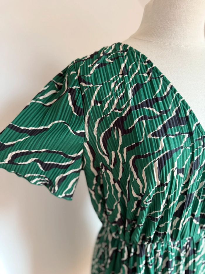 Superbe robe fluide plissée ample Promod 🌸 XL 42 - photo numéro 4