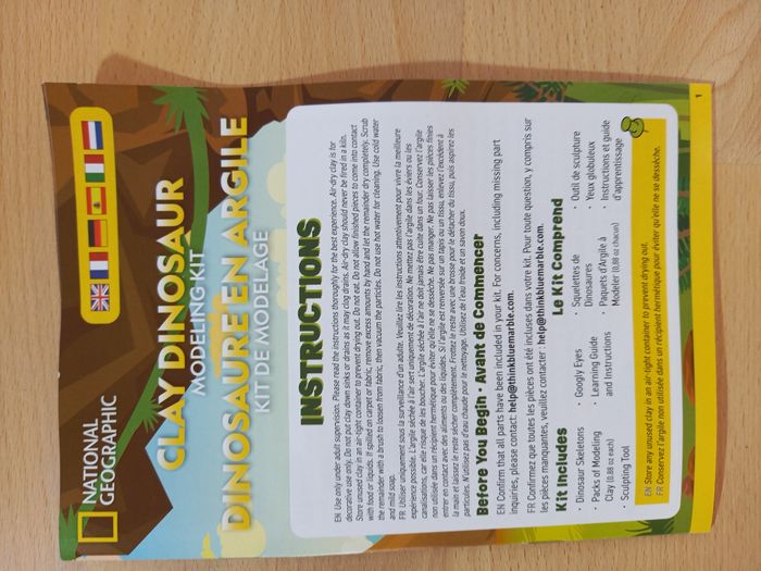 Dinosaures à modeler National Geographic - photo numéro 7