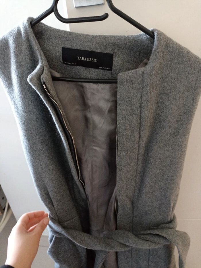Manteau Zara sans manches S - photo numéro 4