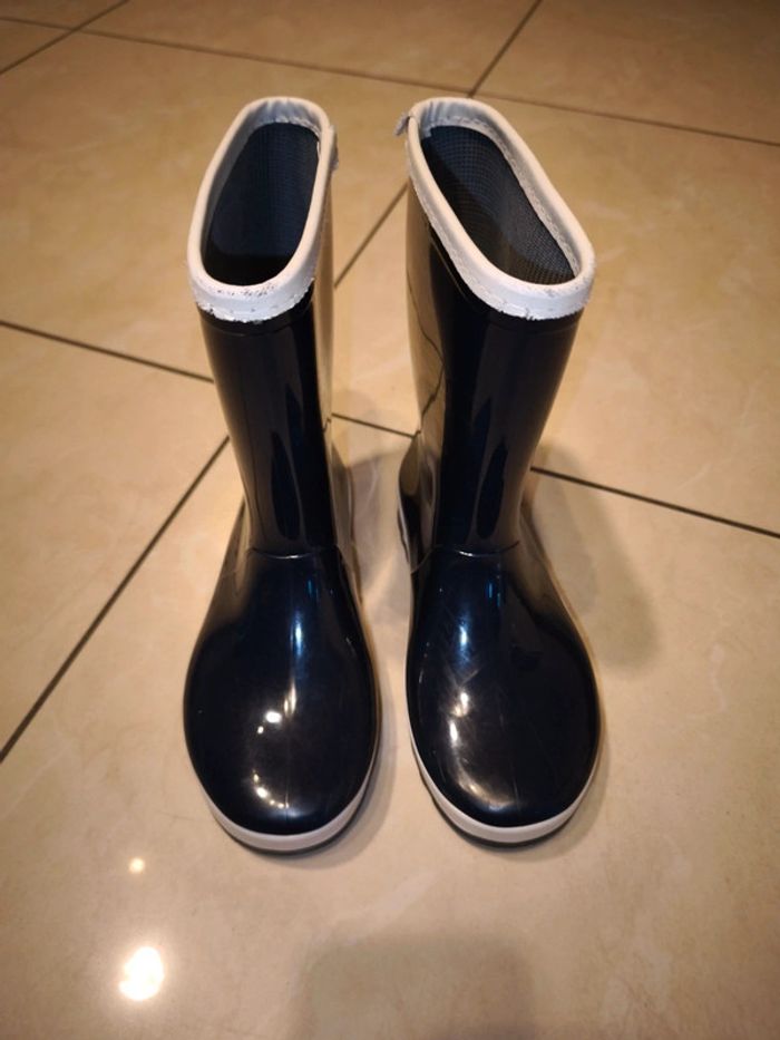 Bottes de pluie marine taille 32