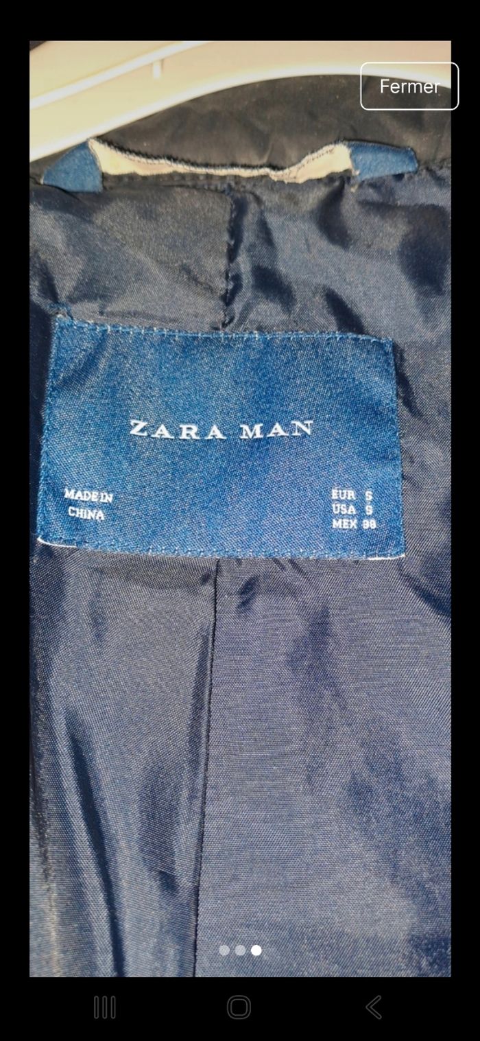 Blouson homme demi saison  Zara - photo numéro 3