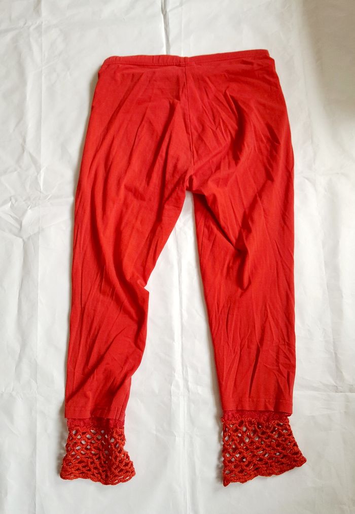 Legging femme rouge Tissaia taille 38/40 - photo numéro 5