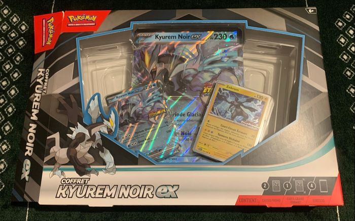 Coffret vide Kyurem noir Ex - photo numéro 2