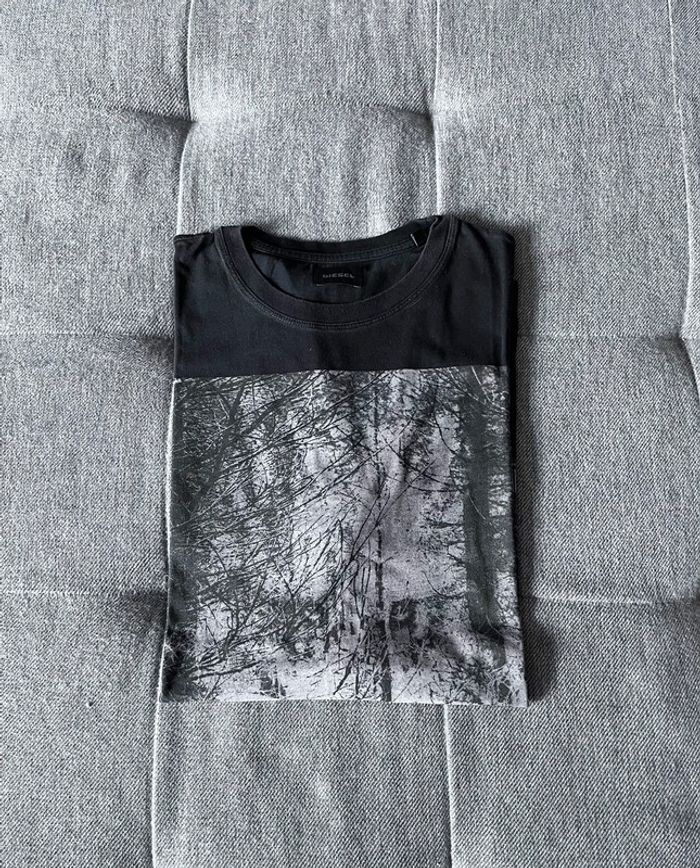 T-shirt imprimé loup Diesel - photo numéro 4