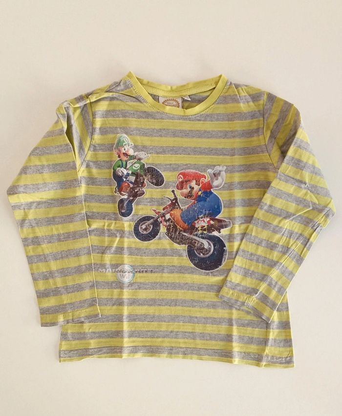 T-shirt Mario kart 10 ans