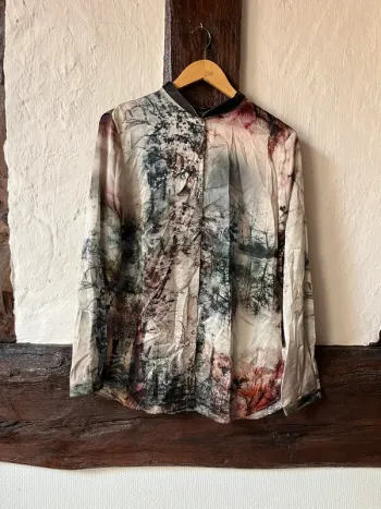 Chemise imprimée forêt SYM - taille 42 - Originale et élégante