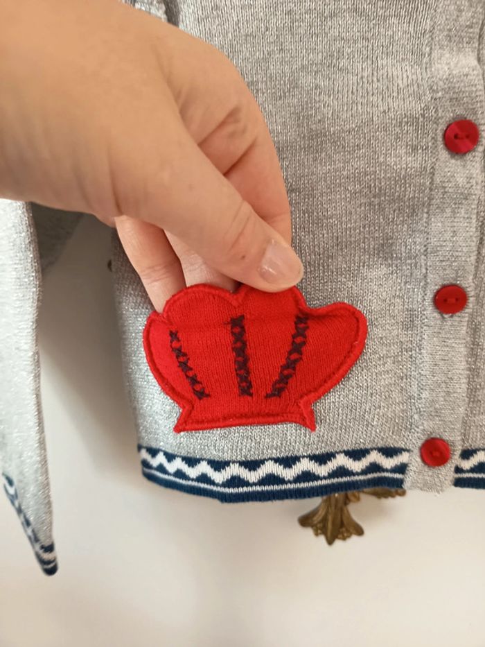 Gilet poche coquillage - photo numéro 4