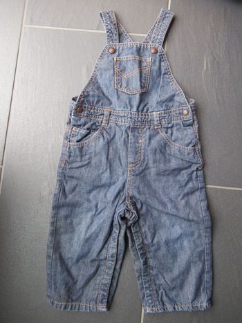 Salopette garçon Obaïbi 1 an / 12 mois très bon état