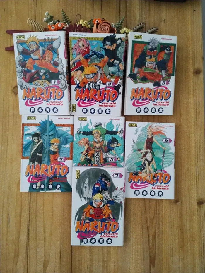 Naruto - Tome 1 à 7 - Masashi Kishimoto